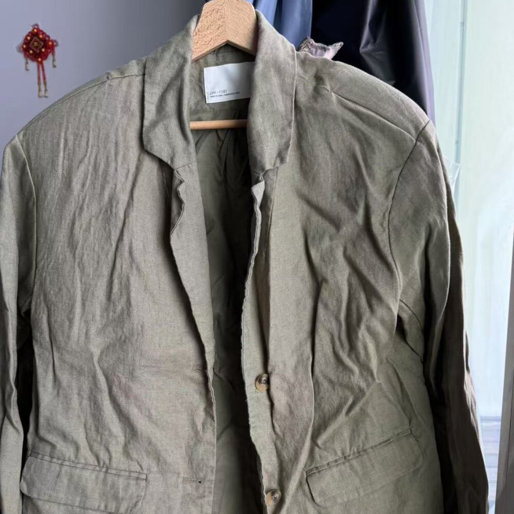 Oak + Fort   LINEN BLAZER